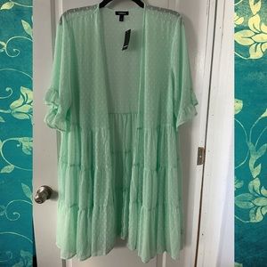 NWT Torrid Mint Kimono size 2